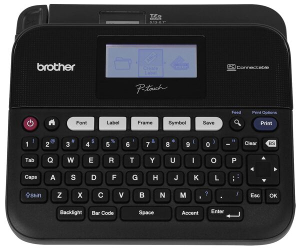 Brother Ptouch PT-D450 Label Printer, Black, Small