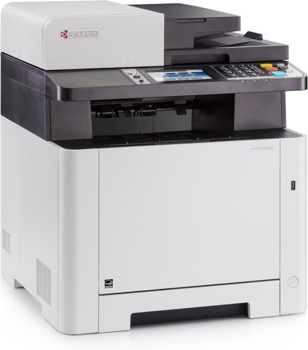 Kyocera ECOSYS M5526cdw All-in-One Color Laser Printer (Print/Copy/Scan/Fax)