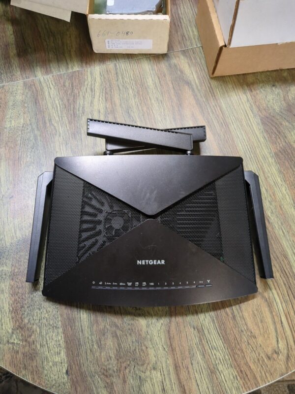 AS/IS Untested NETGEAR Nighthawk R9000 X10 AD7200 Smart WiFi Router #477 Z48/10