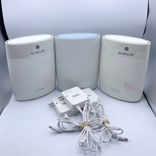 Lot Of 3 NETGEAR Orbi RBS50 Satellite Home Mesh WiFi RBR50 Router